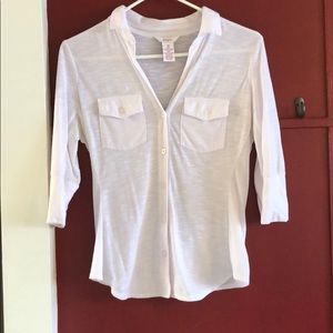 White button up shirt